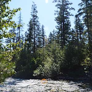 Methow river, 1/4 mile from campsite