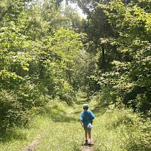 Hiking in nearby Charles M. Dean Wilderness Area
