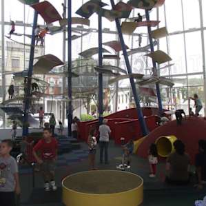 Free indoor playground in nearby Columbus, IN. A good rainy day option for the kids.