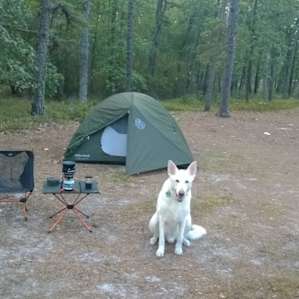 I think my campsite looks like a ad :). Dog NOT included!