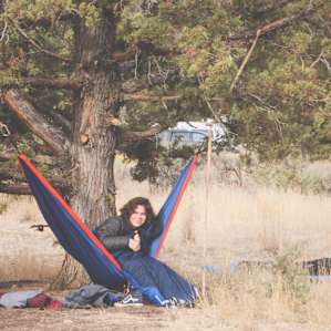 Not a ton of options for you hammock dwellers but you will find a way ;)