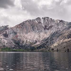 View from the shorefront of the lake, a short walk from the camp.