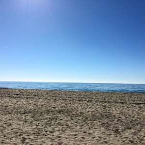 New Brighton State Beach, just down a nice path