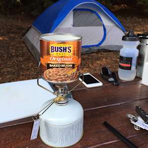 Feel free to follow our lead - hot dogs and beans! Back to the basics