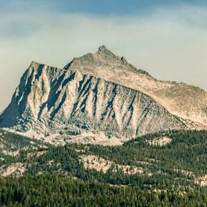 View of the High Sierra from a nearby hike.