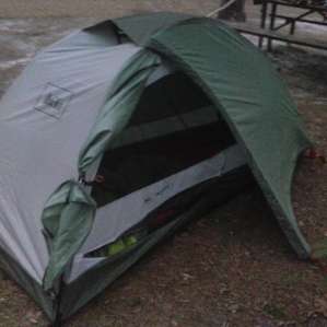 It was a relief to be set up for my first night!
