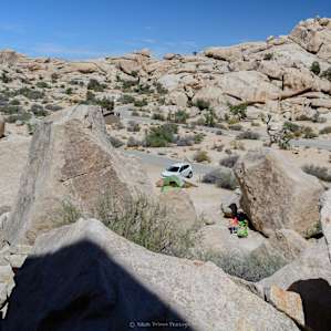 Campsite View In Hidden Valley