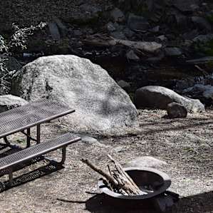 Bench in the North Campground