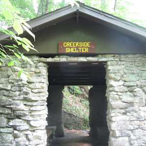 CCC shelter on trail 3
