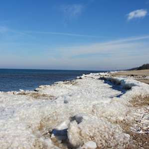 Shelf ice forming