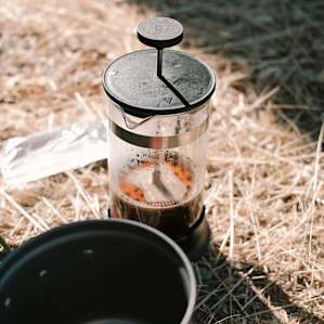 A little French Press for the morning.