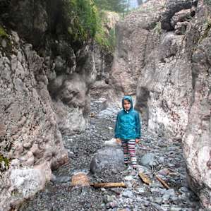 Baby Bathtubs hike - right up the road of campsite