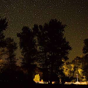 Nice dark night skies