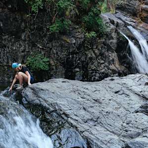 Tom and Jan can give directions to a beautiful swimming hole about 5 miles down the road from the Ranch