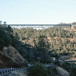 Auburn-Foresthill Bridge. The reputed tallest bridge in California is located in Auburn and is only 45 minutes away if you're looking for a short day trip.