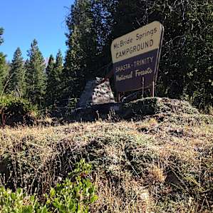 Be careful! It's really easy to miss the entrance to the campground!