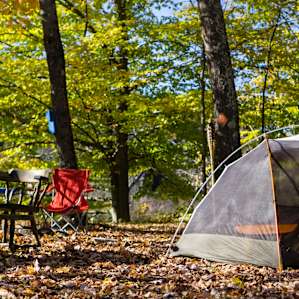 Tents, vans and RVs are all welcome at Onion River Campground.