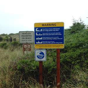 Gold Bluffs Beach Campground