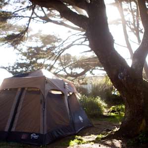 Home away from home. Campsite D23.