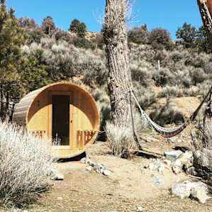 The BEST outdoor sauna