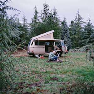 We loved how much space we had in the clearing, while at the same time being surrounded by the diverse trees of the Arboretum.