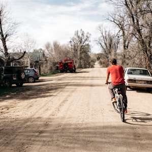 The road the property is on
