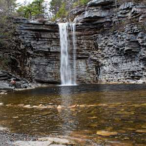Awosting Falls in Minnewaska State Park - located just a short drive from Robibero Winery.