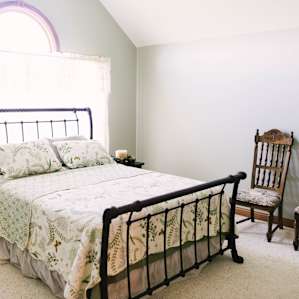 The master bedroom of the house!