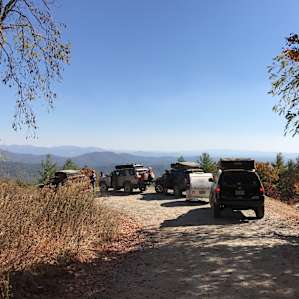 The Overlook - a stunning view and fantastic place to get some star gazing in.
