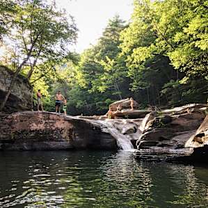 Local swimming hole! 🙊