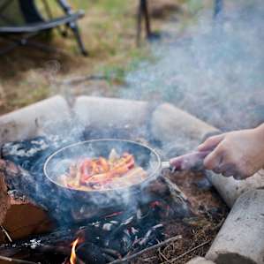 cooking food