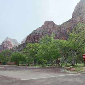 Views from South Campground, Zion
