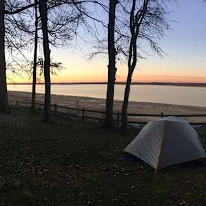 Great camping spot on the water!