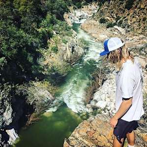 Stoked to see Arroyo Seco gorge flowing after a much needed wet winter!