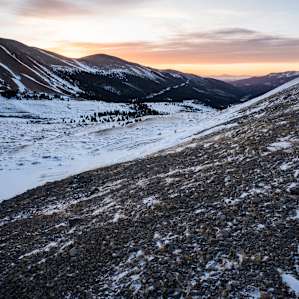 Weston Pass is situated a short distance above the hut and offers compelling views west or east.