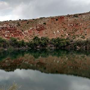 Early morning at one of the other lakes in the area.