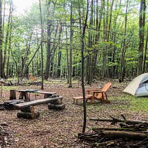 View of the camp