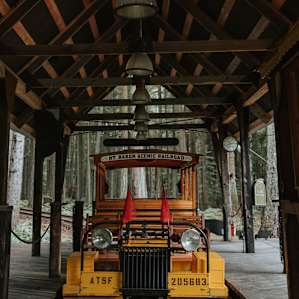 The train in the station.