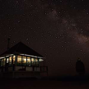 Star-gazing not bad.
