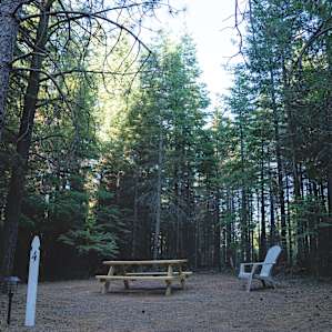 View of Campsite 4