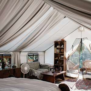 spacious sleeping quarters