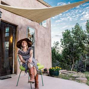 Evening on the patio