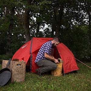 Campsite #1 - Tenting under the trees