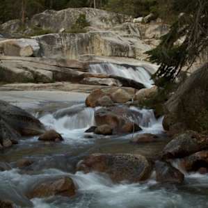 Cascades right next to the campground. Get a site in the back corner if you can!