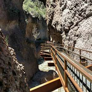 The Catwalk Recreation Area is just down the road.