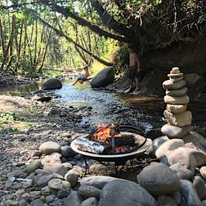 Perfect little hideaway to camp at.