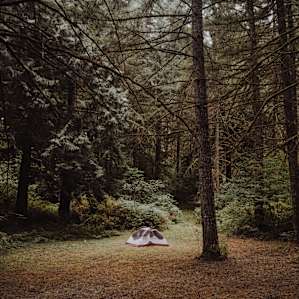 This is another spot that you can park your tent.