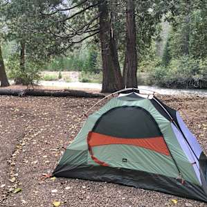 Campsite #1 at Deadman's Campground