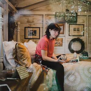 Enjoying the cozy and quiet.