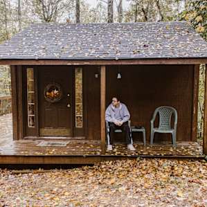 cabin forest people
